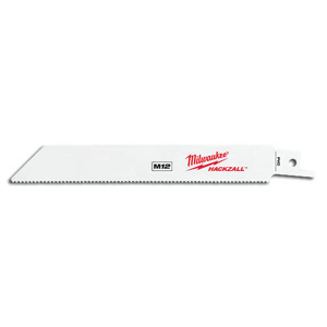 Milwaukee HACKZALL™ Reciprocating Saw Blades 5 Piece 6 in PVC 4 in Thin Kerf