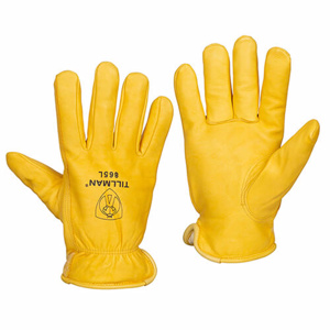 Tillman Company 865 Series Insulated Keystone Thumb Winter Gloves Medium Gold Deerskin Leather, Thinsulate™