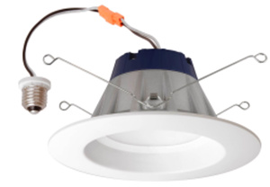 Sylvania Hi-PerformanceLED™ RT56 Screw-based Smooth Reflector Downlight Kits LED 7 in round Dimmable