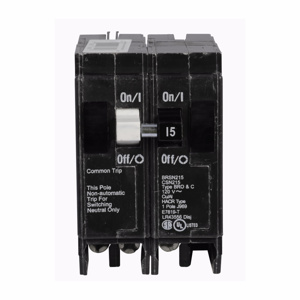 BRSN220 BRO BR 120/240V 10KA SWITCH NEUT