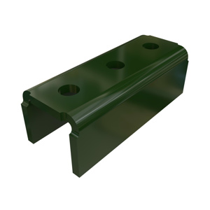 Atkore Power-Strut Channel U Shape Fittings Steel Painted Green