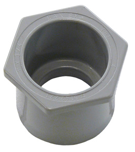 Cantex PVC 5140000 Series Reducing Conduit Bushings 1-1/2 x 1-1/4 in PVC Non-insulated