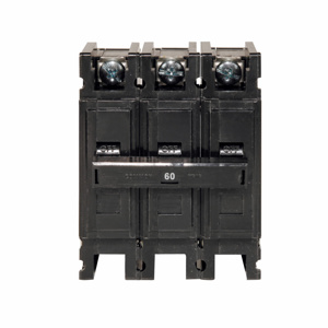 Eaton Cutler-Hammer QC Series Bolt-on Circuit Breakers 60 A 240 VAC 10 kAIC 3 Pole 3 Phase