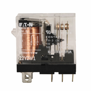 Eaton Cutler-Hammer Plug-in Ice Cube Relays 120 VAC Square Base 5 Pin 10 A SPDT