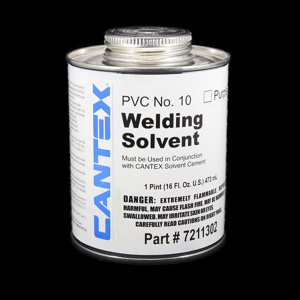 Cantex #10 Conduit Primer Welding Solvent Purple Can
