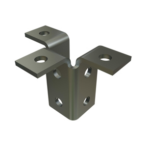 Atkore Power-Strut Channel Wing-shape Fittings Steel Painted Green