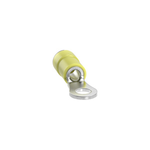 Panduit EV Series Insulated Ring Terminals 12 - 10 AWG #8 Yellow