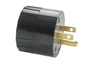 Pass & Seymour Straight Blade Plugs 15/20 A 125 V 2P3W