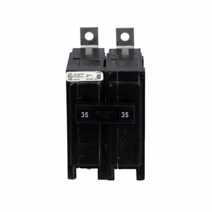 Eaton Quicklag® QBHW Bolt-on Miniature Circuit Breakers 35 A 120/240 VAC 22 kAIC 2 Pole