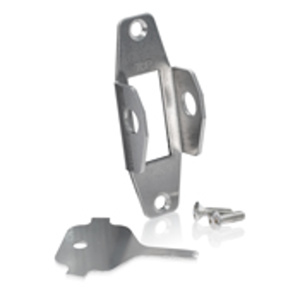 Leviton Standard Lockout Toggle Plates 1 Gang Stainless Steel 302 Stainless Steel Device