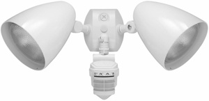 RAB Lighting Super Stealth® 360 Twin-head Floodlights with Motion Sensor 300 W PAR38