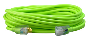 Southwire SJTW Extension Cord Sets 15 A 125 V 12/3 50 ft Green
