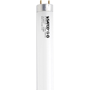 Satco Products Fluorescent T8 Lamps 14 W 15 in Bi-pin (G13) 4100 K