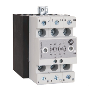 Rockwell Automation 156 Series Solid-state IEC Contactors 20 A 3 pole 20 - 275 VAC, 24 - 190 VDC