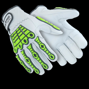 HexArmor Chrome Series® 4080 Velcro Cuff Gloves Large Goatskin Leather