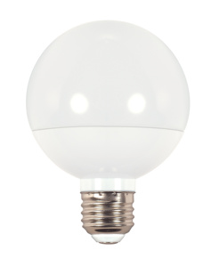 Satco Products G25 LED Lamps 6 W Medium (E26) 3000 K Dimmable 80 CRI 450 lm