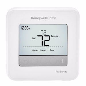 Ademco PRO 4000 Series 5-2 Heat/Cool - Programmable Electronic Wall Thermostat - Low Voltage White