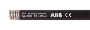 ABB Thomas & Betts LTXE Series Extreme Temperature Metallic Liquidtight Conduit 1 in 100 ft Black
