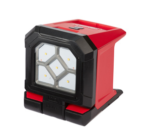 Milwaukee M18™ ROVER™ Mounting Floodlights 18 V Cordless 300/650/1500 lm lm LED Black/Red