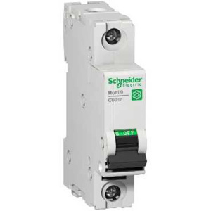 Schneider Electric Multi 9™ C60SP Miniature Circuit Breakers 0.5 A 277 VAC 1 Pole Trip Curve C