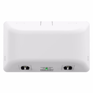 Dual-Lite LED 2 Lamp Emergency Lights