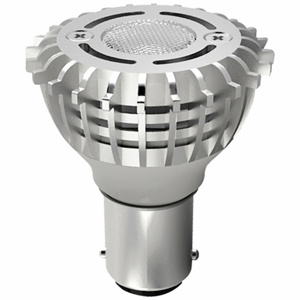 Satco Products ALR12 LED Lamps 2 W Double Bayonet Contact (BA15d) 3000 K Non-dimmable 80 CRI 120 lm