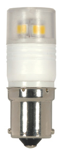 Satco Products BA15S Series Miniature Lamps LED T3 Single Contact Bayonet (BA15s)