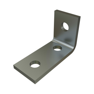 Atkore Power-Strut Channel Angle Fittings 90 deg Steel Electrogalvanized