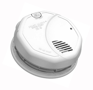 BRK Hardwired Photo/Ion Smoke Alarms 120 VAC with AA Battery Back Up