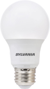 Sylvania 10YV Contractor Series A-line LED Lamps A19 3000 K 8.5 W Medium (E26)