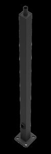 RAB Lighting PS5 Series Square Poles Steel 20 ft Bronze