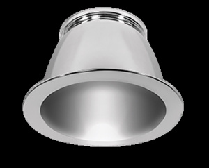 RAB Lighting D8TRIM Series 8 in Trims Specular Silver Specular Cone Silver