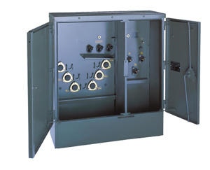 Howard Industries Three Phase Dead Front Padmount Transformers 300 kVA 12470GRDY/7200 V 480Y/277 V