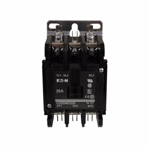 Eaton C25 Series Non-reversing Definite Purpose Contactors