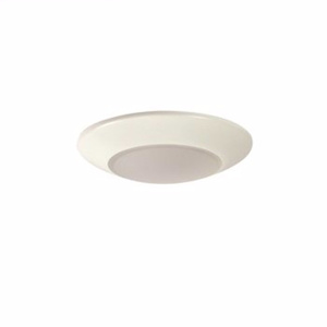 Nora Lighting NLOPAC Surface Mount LED Downlights 120 V 11 W 4 in 3000 K White Dimmable 650 lm