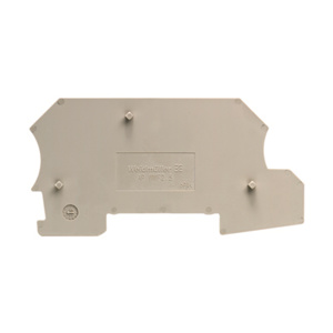 Weidmuller Klippon® A-Series Spring Connection with Push-in Technology End Plates Dark Beige