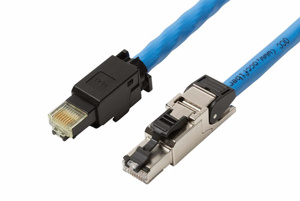 Optical Cable Cat6a Field Terminable Plugs Cat6A Field Terminable 24 - 22 AWG (Solid), 22/7 - 27/7 AWG (Stranded)
