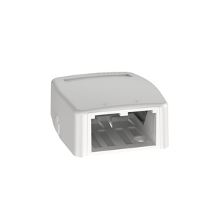 Panduit Mini-Com CBXQ2 Series Two Port Surface Mount Boxes