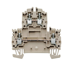 Weidmuller Klippon® W-Series Double Level Feed-through Terminal Blocks Screw Connection 26 - 10 AWG