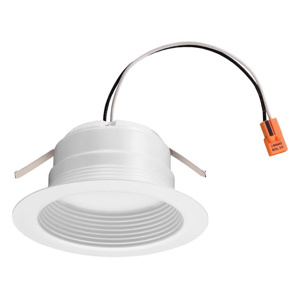 Lithonia 4BE Recessed LED Downlights 120 V 10 W 4 in 2700 K White Dimmable 650 lm