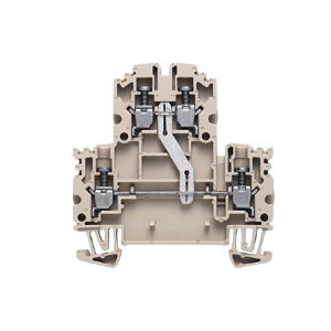 Weidmuller Klippon® W-Series Double Level Feed-through Terminal Blocks Screw Connection 26 - 12 AWG
