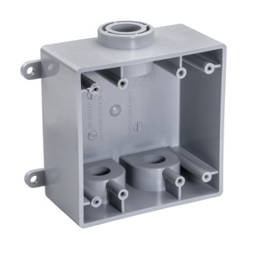 1304 1/2 2G PVC TYP FSCC WP BOX