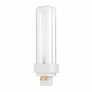 Satco Products Double Twin Tube (DTT) Compact Fluorescent Lamps 13 W 4-pin (G24q-1) 4100 K Non-dimmable 82 CRI 900 lm
