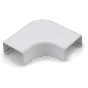 TSR1W-25-1 ELB CVR 3/4IN RAD WHT