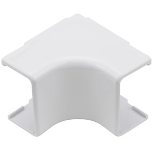 TSR1W-33-1 INT CRN CVR 3/4IN RAD PVC WHT