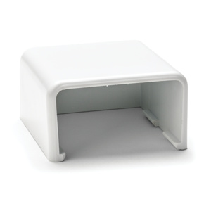 TSR1W-36 END CAP 3/4IN PVC WHT