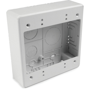TSRW-JBD2 2G JNCT BX 2.77IN D PVC WHT