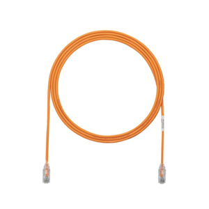 Panduit Cat6 Riser Patch Cords Unshielded RJ45, Booted 4 ft 28/4PR Orange