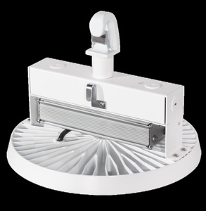 RAB Lighting HAYBAY Series LED Round Highbays 120 - 277 V 100 W 15509 lm 5000 K 0 - 10 V Dimming LED Driver