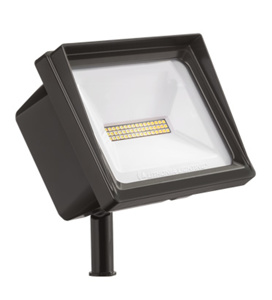 Lithonia QTE Floodlights LED 120 V 25 W Bronze 2500 lm 4000 K